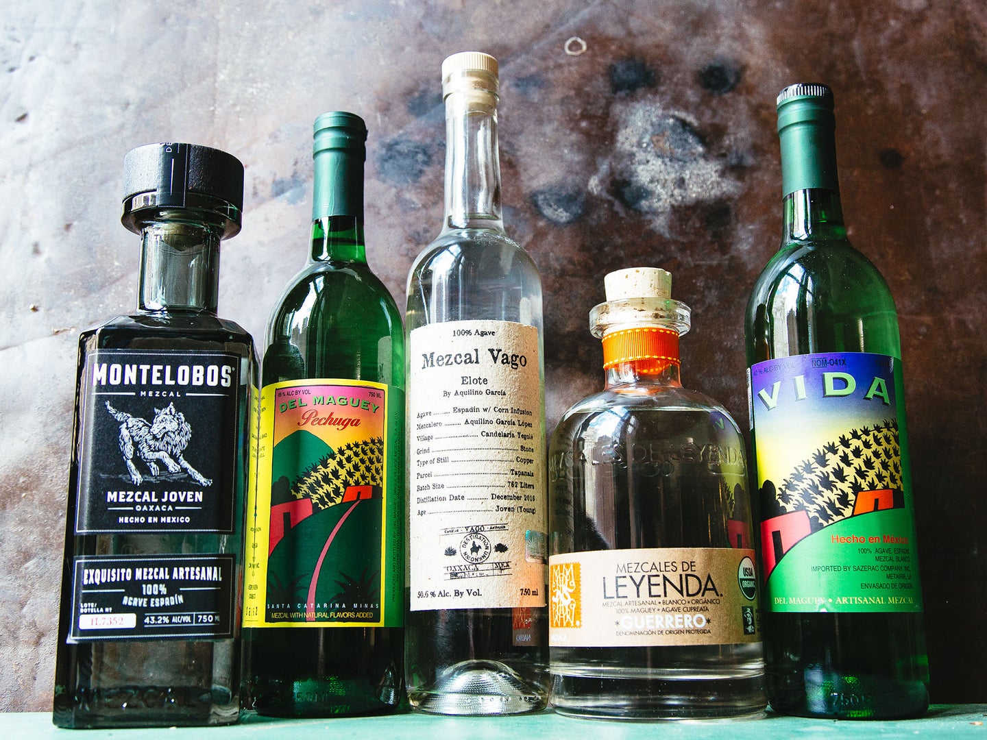 Mezcal Bottles