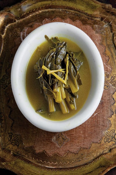 Kashmiri Collard Greens (Haak)