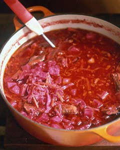 Ukraine-Style Beet Soup (Borshch)
