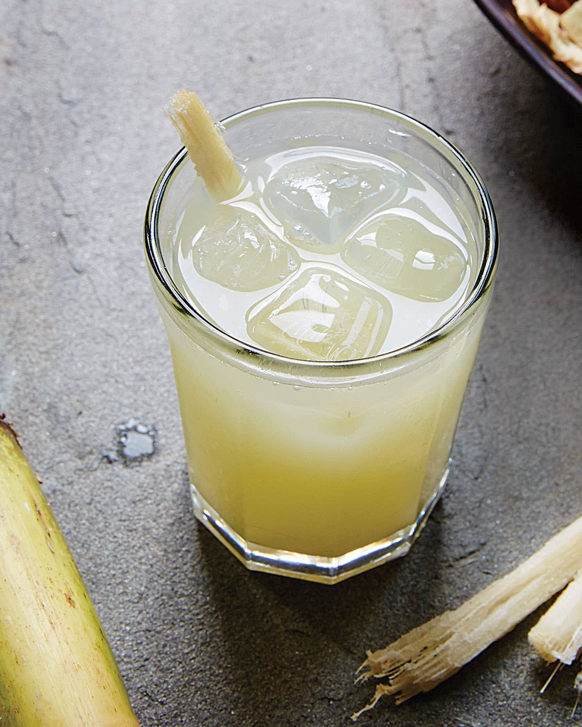 Zanzibari Pressed Sugarcane Drink