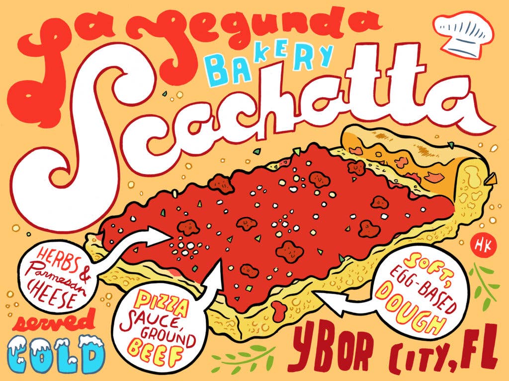 Scachatta pizza