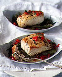 Halibut with Braised Fennel