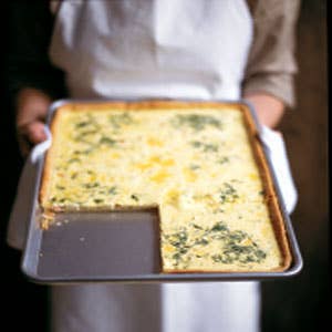 Smoked Salmon and Dill Quiche