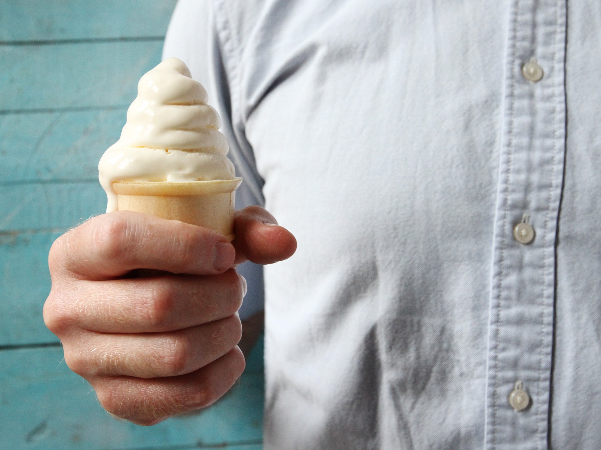 Quick and Easy Soft Serve Ice Cream - i am baker