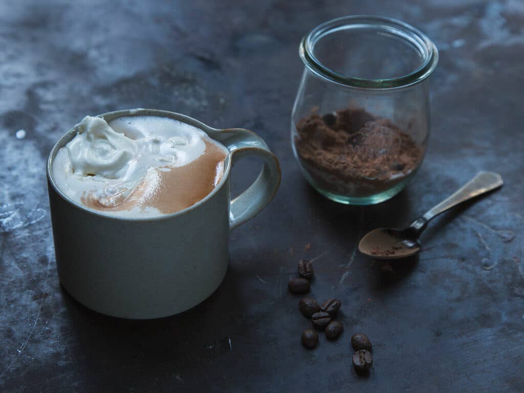 Coffee Spiked Hot Chocolate