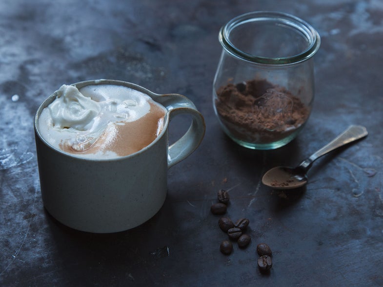 Coffee Spiked Hot Chocolate