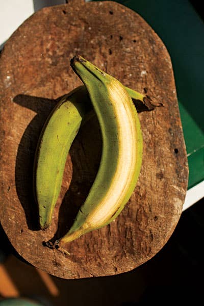 unripe plantains