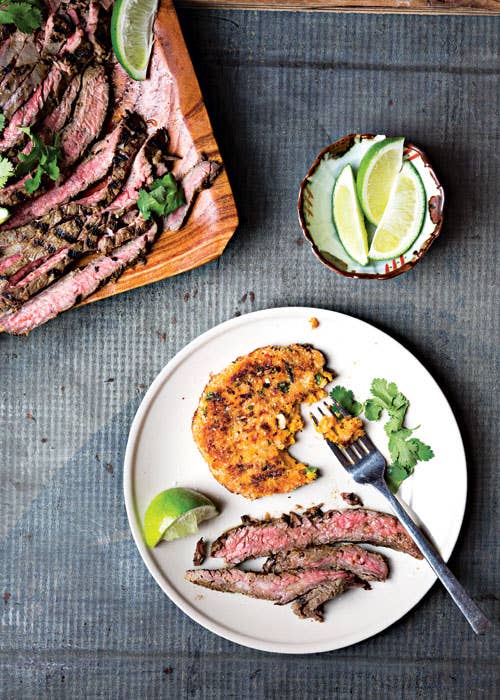 Grilled Ginger-Marinated Flank Steak