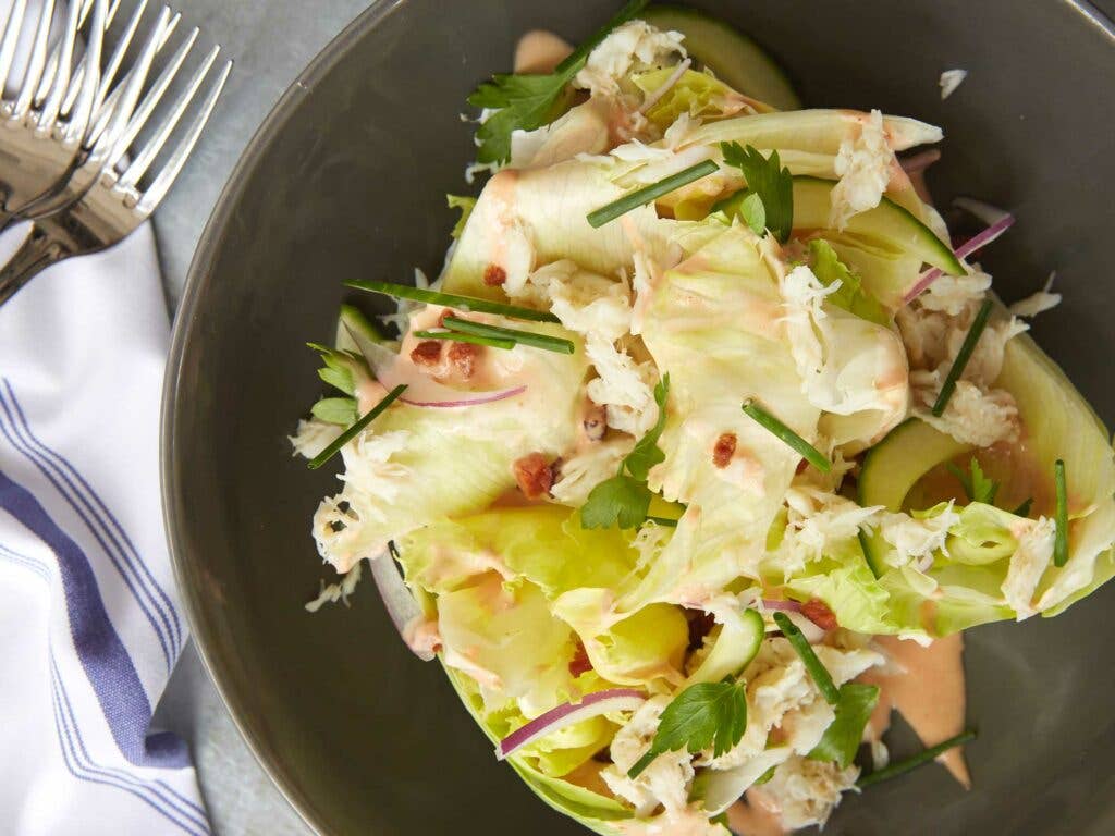 Wedge Salad Crab