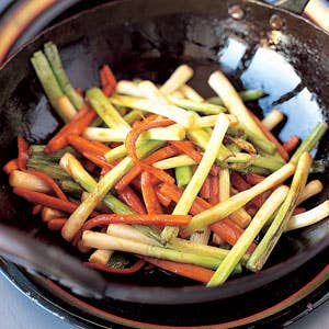 Scallions and Carrots