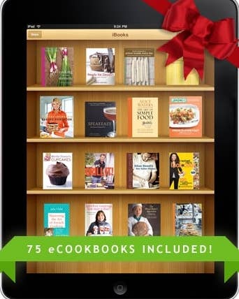 And the Winner of the Holiday Cookbook Library iPad Giveaway Is…