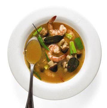 Tom Yum Goong (Hot and Sour Shrimp Soup)