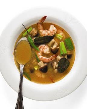 Tom Yum Goong (Hot and Sour Shrimp Soup)