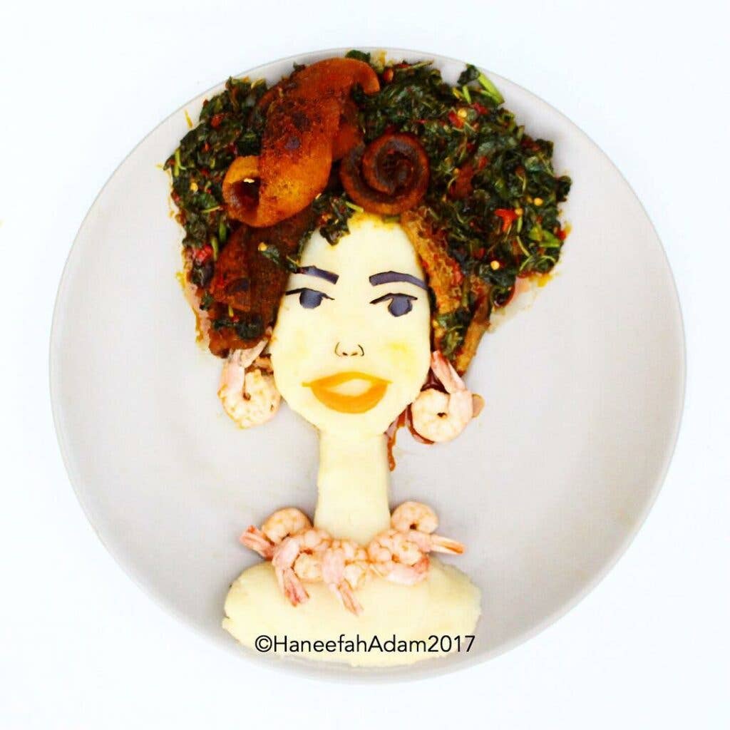 nigerian food art