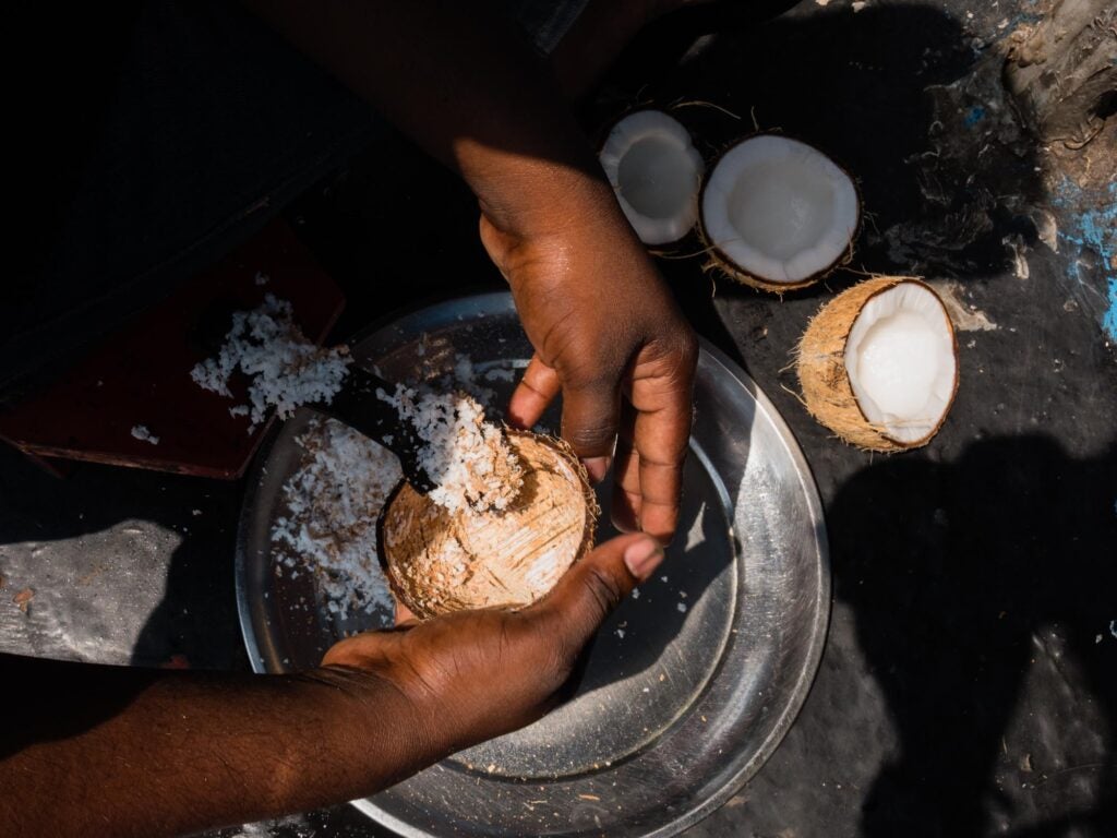 coconut in kerala