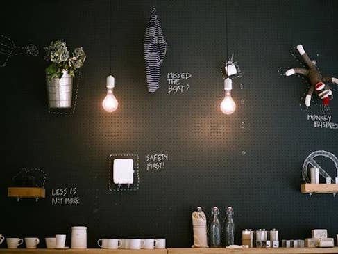 Chalk Pegboard