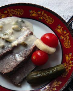 Boiled Beef with Horseradish Sauce