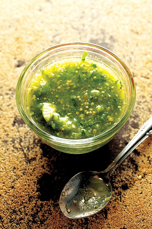 Green Tomatillo Salsa (Salsa Verde)