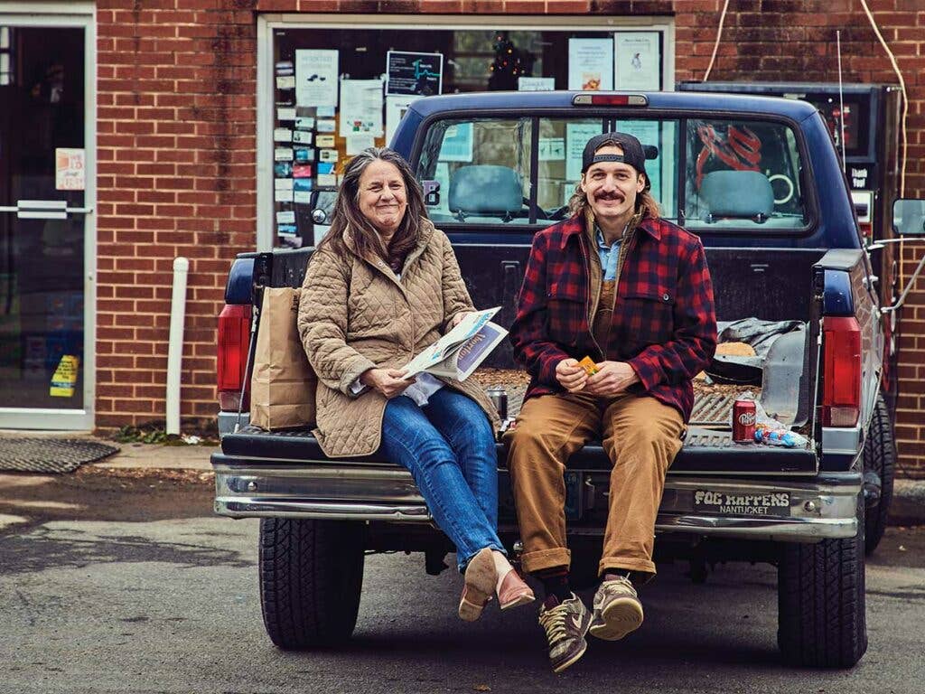 Mason Hereford and his mom Amy