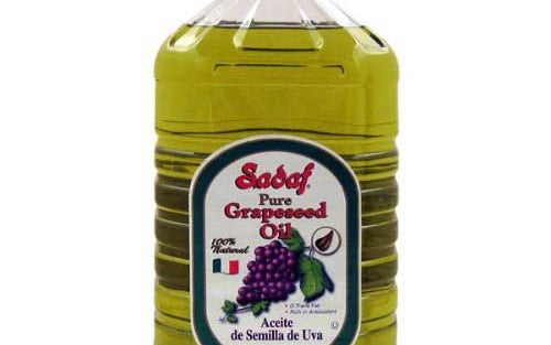 Sadaf Oil Grapeseed, 5 Liter