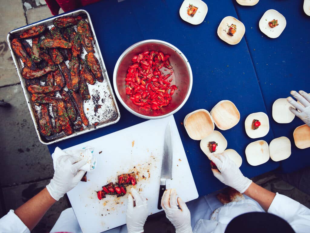 Barbecued Indian eggplant from chef Alex Guarnaschelli of Butter