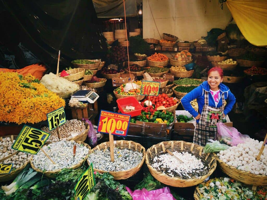 Mercado Merced Produce Stall