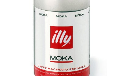 Illy Moka Ground Coffee Medium Roast