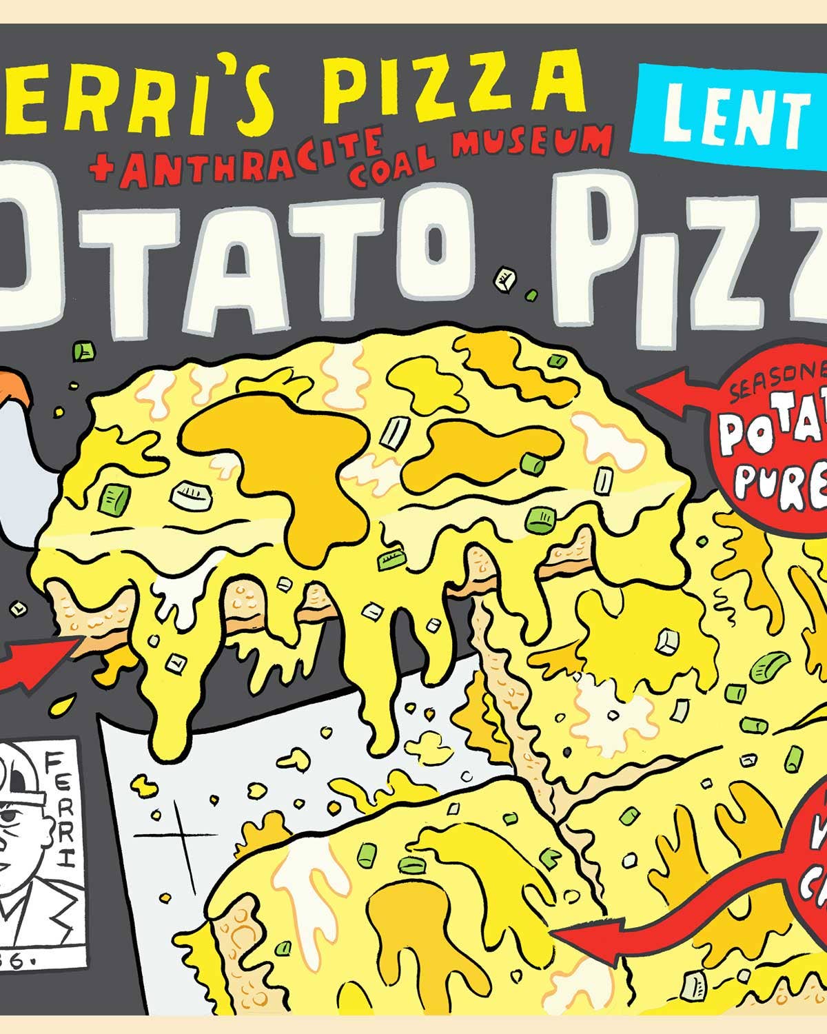 You Need to Join the Cult of Pennsylvania’s Potato Pizza