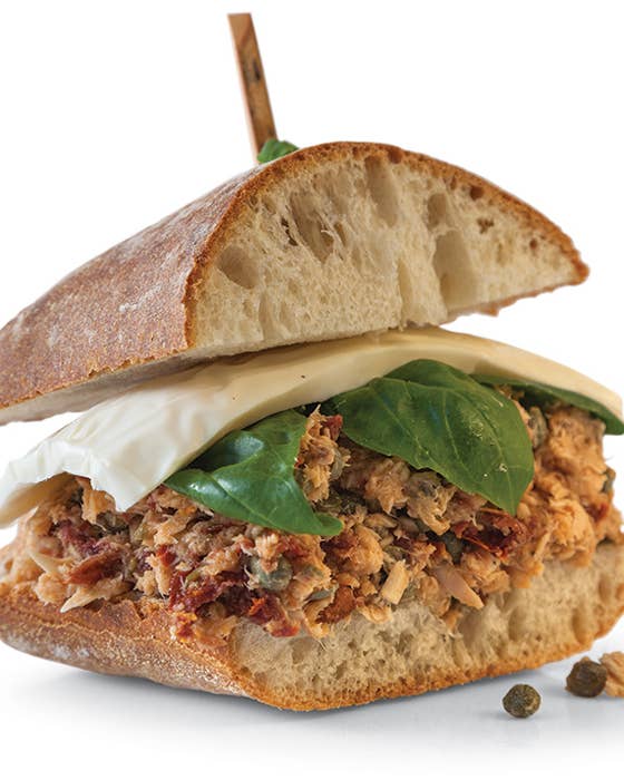 Tuscan Tuna Sandwich