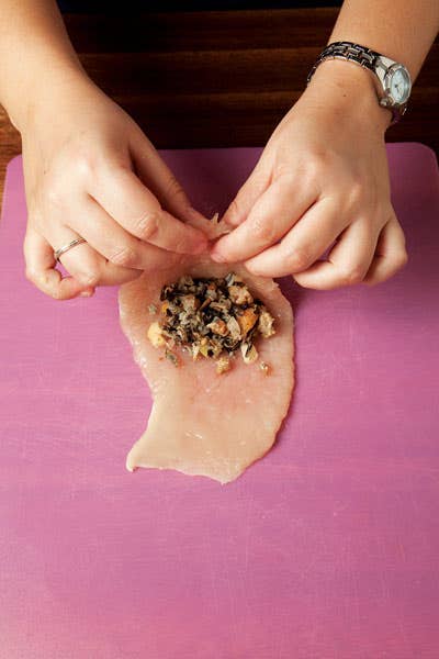 rolling turkey breast