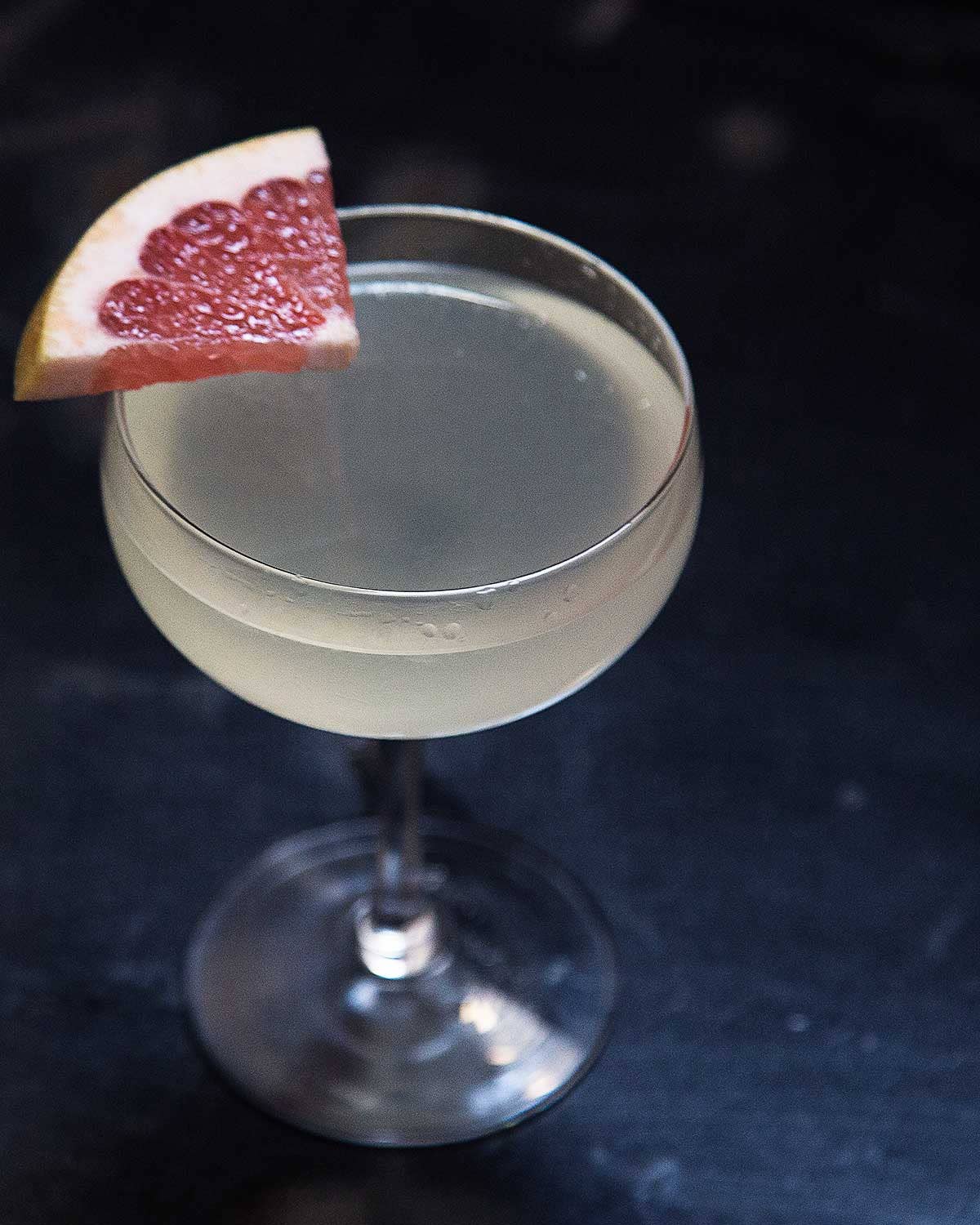 Pamplemousse (Grapefruit) Gin Sour Cocktail