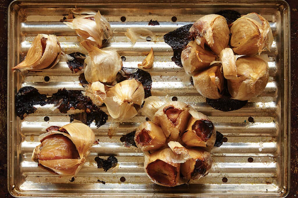 Roasted garlic cloves