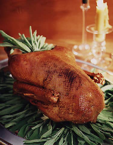 Steam-Roasted Goose