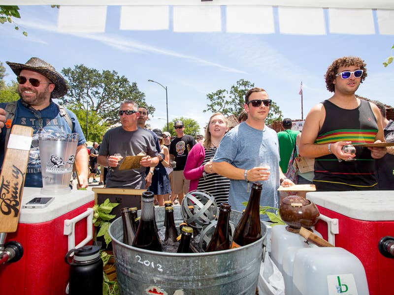 Bruery Booth, Beer geeks, Firestone Walker Invitational