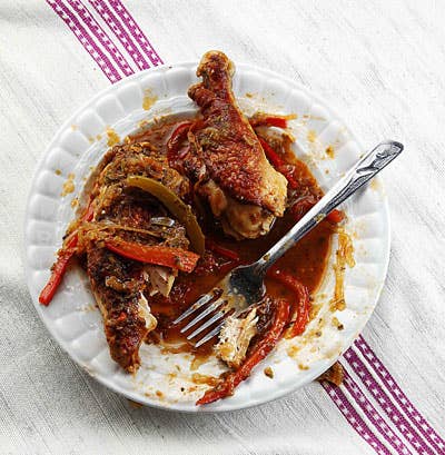 Haitian Stewed Chicken (Poulet Creole)