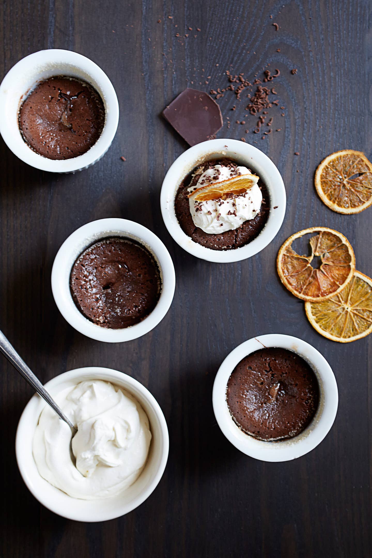 Bittersweet Chocolate Pudding Cakes