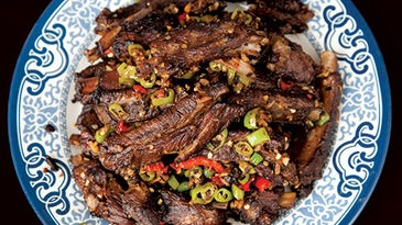 Lu Rou (Triple-Cooked Spareribs with Chiles)