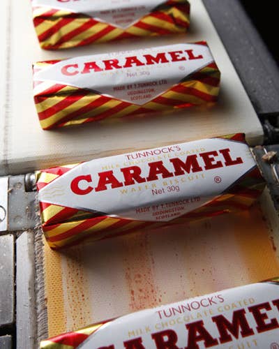 Tunnock’s Caramel Wafer Biscuits