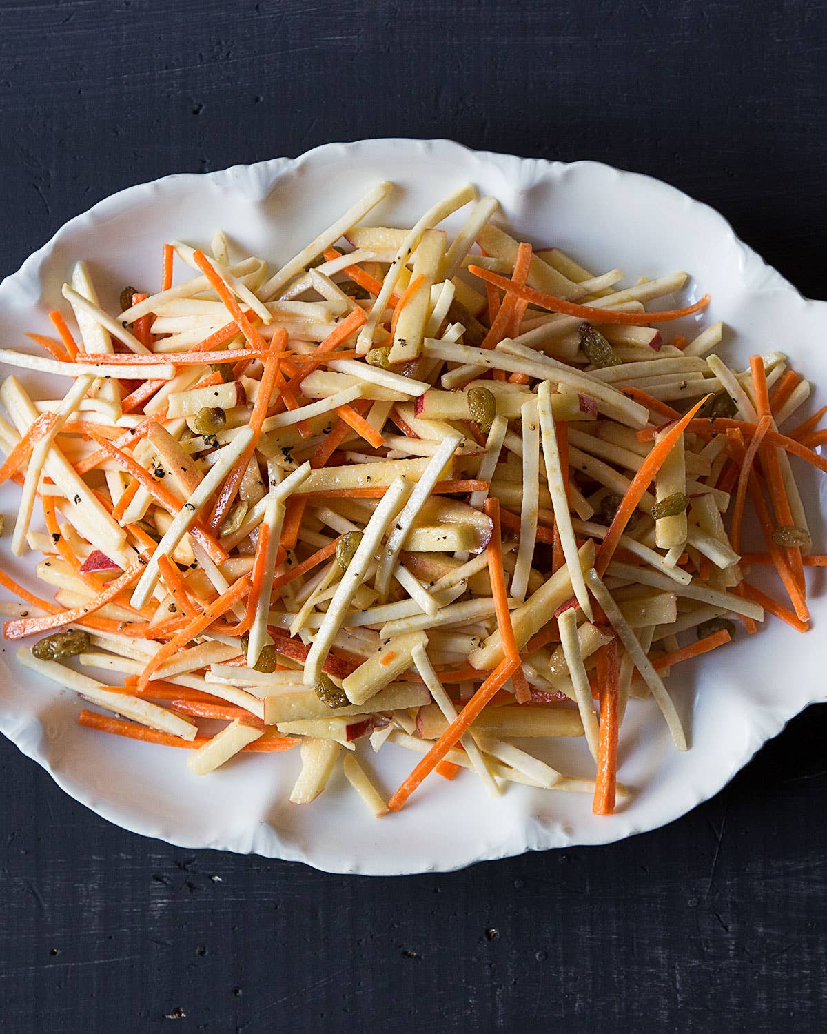 Apple, Celery Root, and Carrot Salad