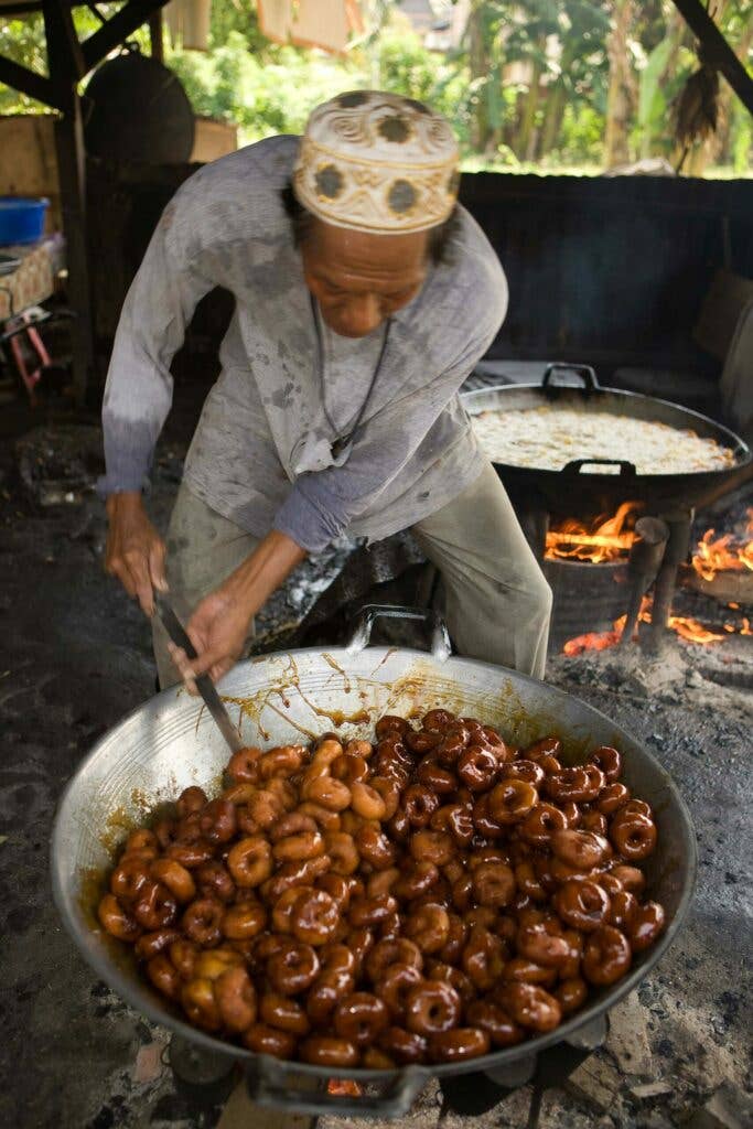 palm sugar doughnuts