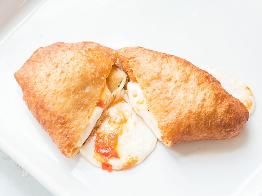 Fresh Tomato and Mozzarella Panzerotti