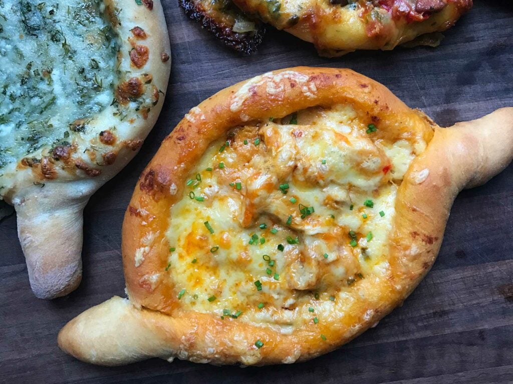 Buffalo Chicken Khachapuri