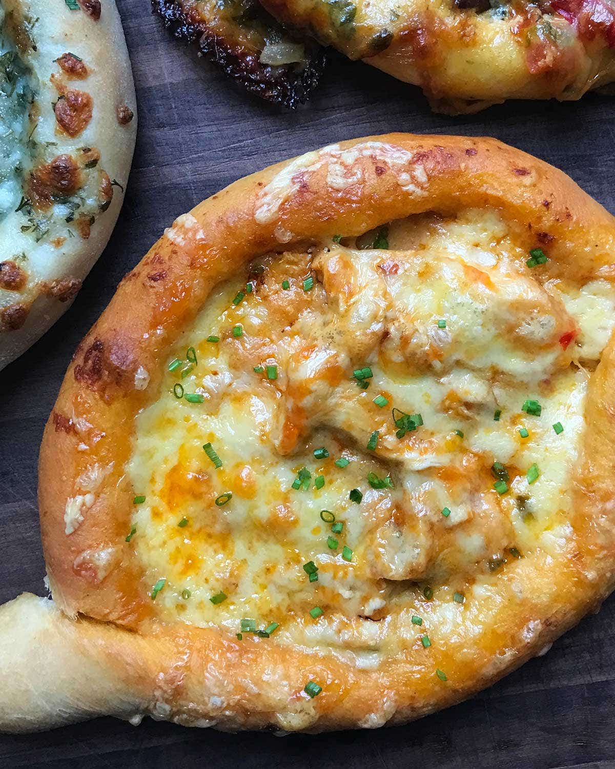 Buffalo Chicken Khachapuri Buffalo Chicken Khachapuri