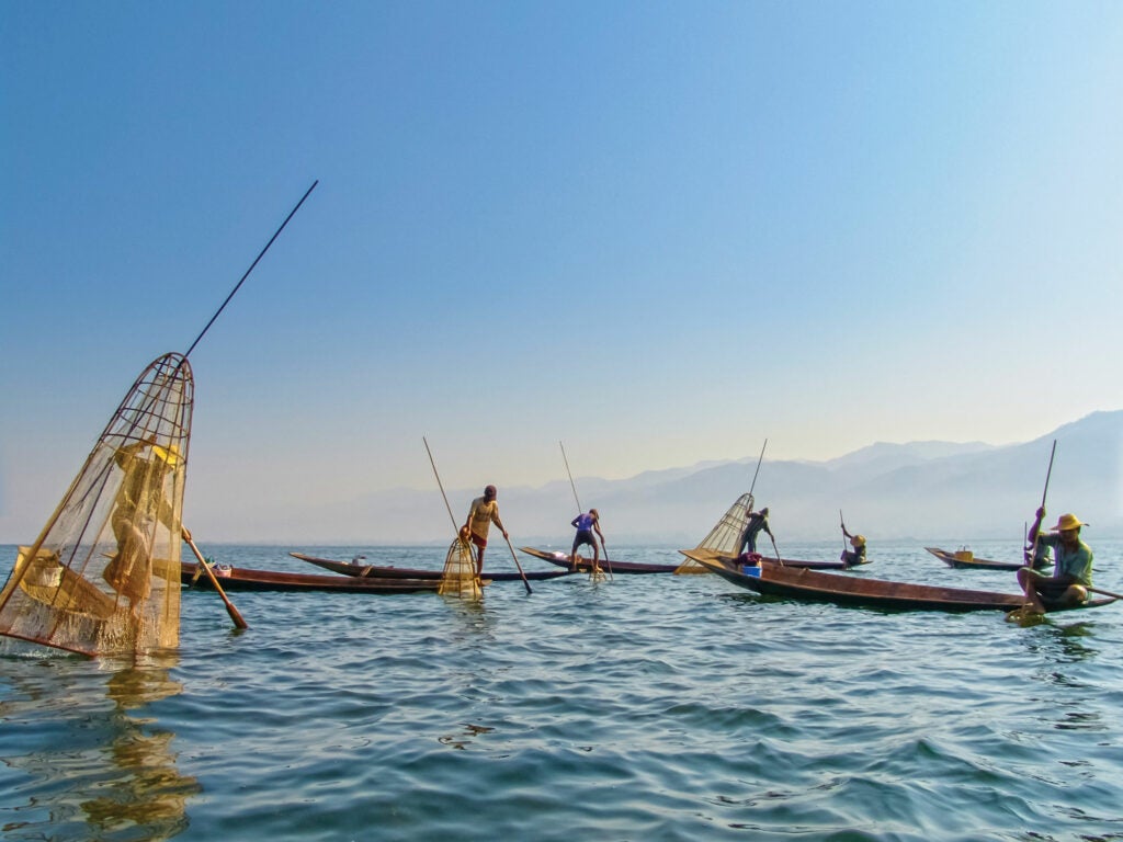Inle Lake; Myanmar