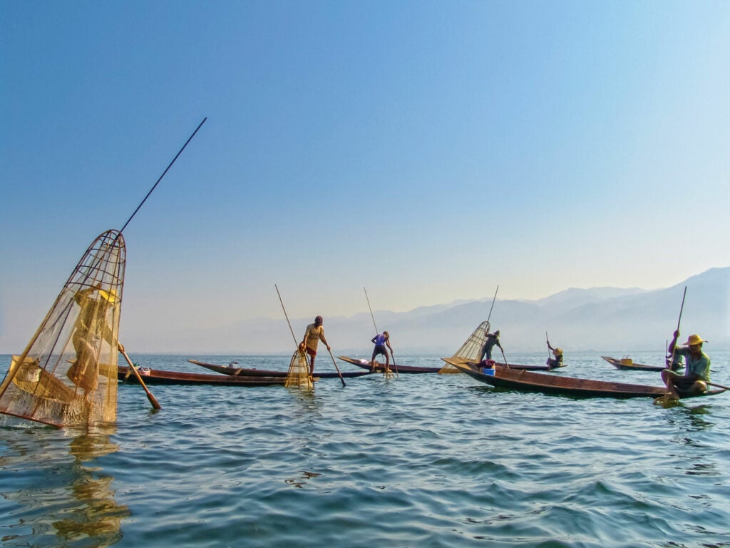 Inle Lake; Myanmar