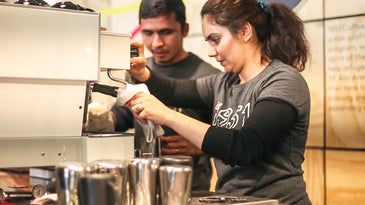 Inside Berkeley's Refugee-Run Cafe, Building New Lives With Coffee