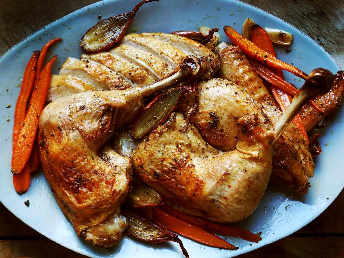 Fast and Juicy Roast Turkey in Parts