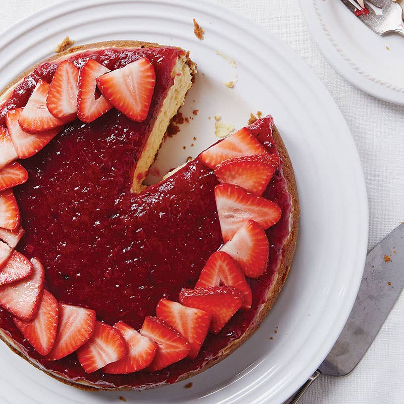 Charred Rhubarb Compote
