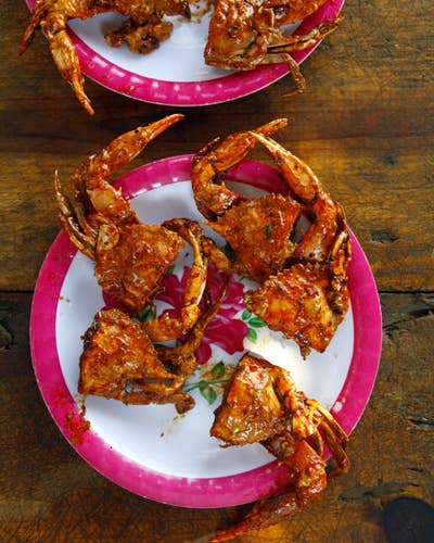 Pan-Fried Crabs in Chipotle Sauce (Jaibas Enchipotladas)