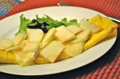 Apple and Brie Omelette